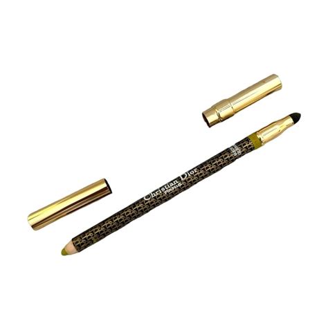 RARE Dior 547 Dual Eyeliner Pencil Green Yellow Anis